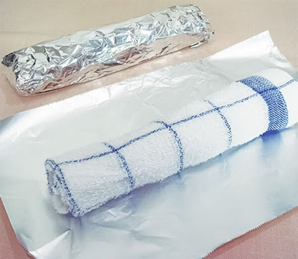 濡れたふきんをアルミホイルで包むと…　企業が教える裏技に目からウロコ