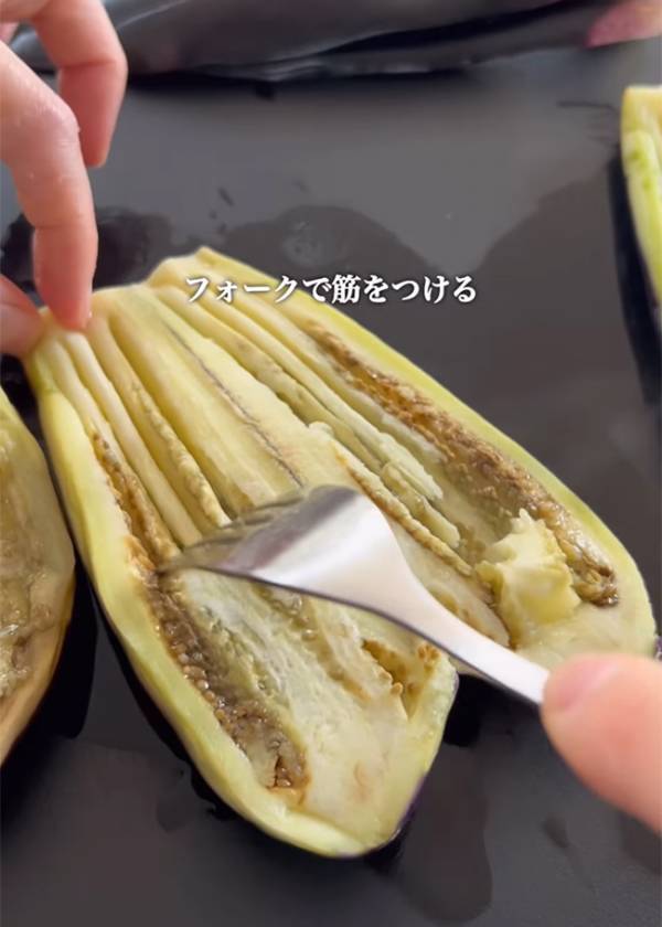 ナスに大さじ３杯の片栗粉を？　できた『簡単おかず』に「息子が喜びそう！」