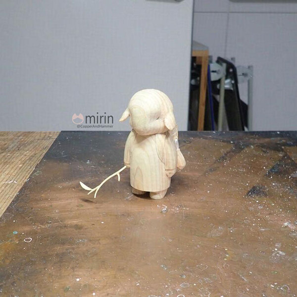 １つの小さな木を削ったら…　つくったものに「本当にすごすぎる」「木のはずなのに」