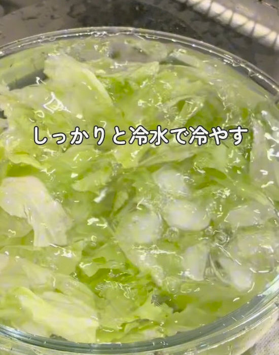 レタスがしなしなでも？　復活テクに「そうだったのか」「やってみたい」