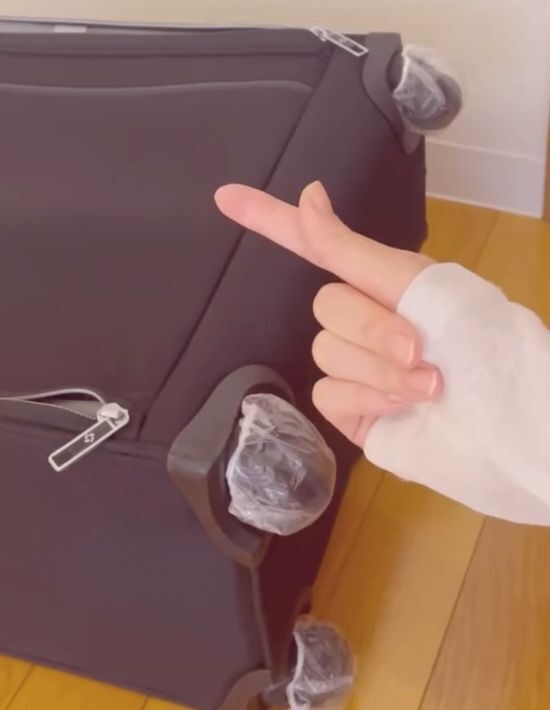 スーツケースの車輪にかぶせたモノは？　帰宅後のストレスが激減した話
