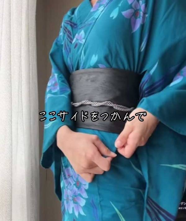 「その発想はなかった」「タメになる」　浴衣を快適に楽しむ方法に反響