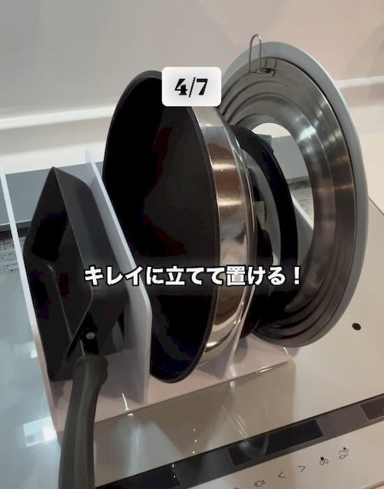 ブックエンドを収納に使ったら…　意外すぎる光景に「全部試したい」「真似する」