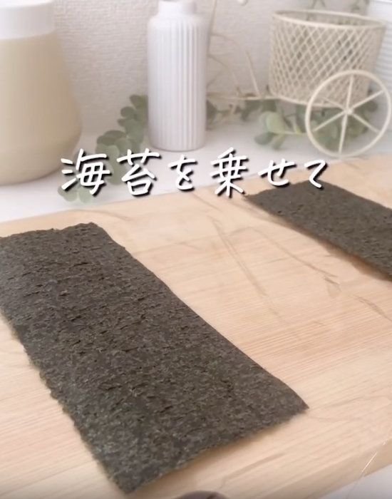 たたんで形を整えるだけ！　おにぎりの作り方に「これでいいの？」「試すしかない」