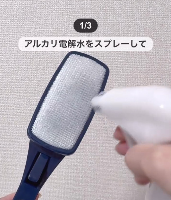 ダイソーの『エチケットブラシ』を濡らしたら…　まさかの活用術に「これは使える」「予想が付かなかった」