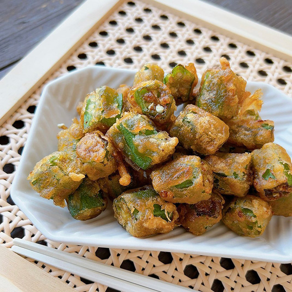オクラは、揚げてみて！　『茹でない』レシピに「無限に食べ続けられる」