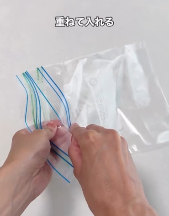 ジッパー袋に牛乳と砂糖を入れて振るだけ　１０分後に「ウソみたい」「理科の実験」