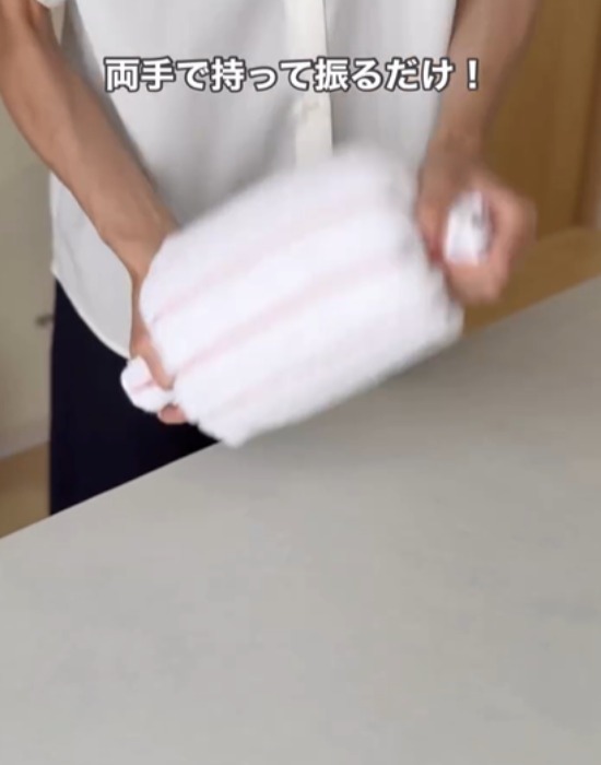 ジッパー袋に牛乳と砂糖を入れて振るだけ　１０分後に「ウソみたい」「理科の実験」