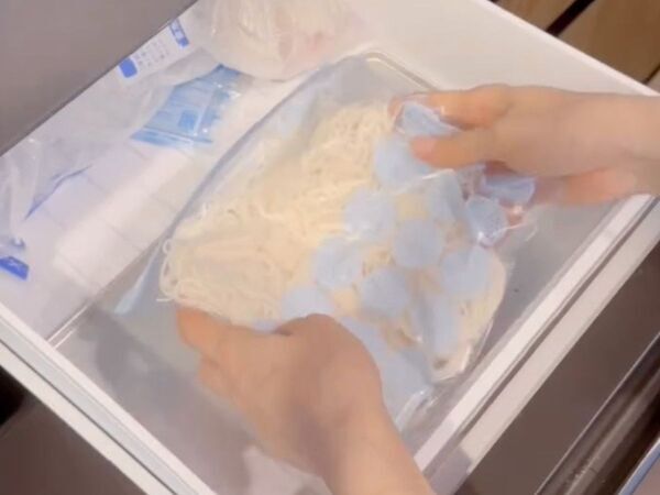 そうめんはゆでた後も保存できる！　意外な保存テクニック