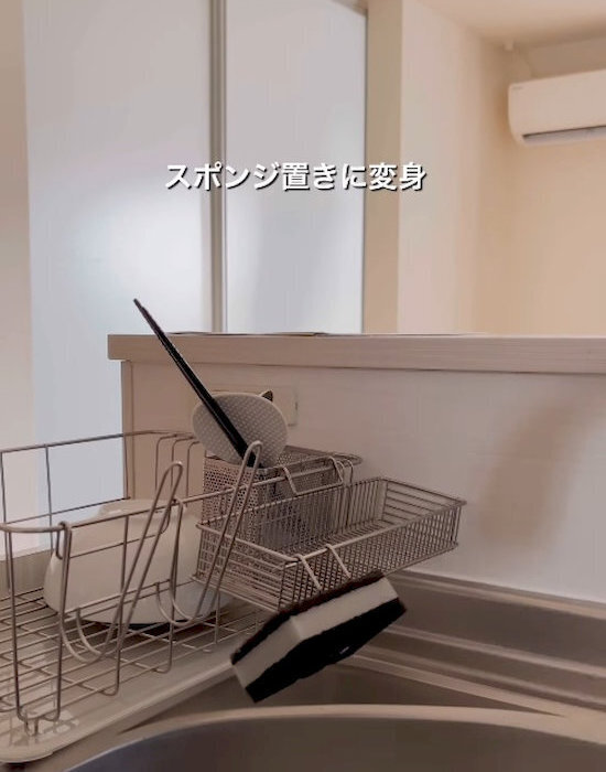 無印の『ステンレスフック』が大活躍　扉裏の使い方に「すごい」「すぐ欲しい」
