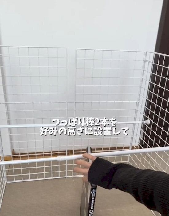 １００均グッズで子供用デスクが完成　作り方に「真似したい」「コレ助かる」