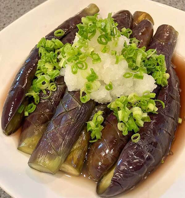 味付けはめんつゆだけ　電子レンジ６分で作る『ナス料理』に反響