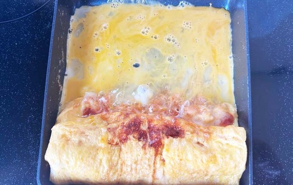 玉子焼きに入れたのは、冷蔵庫に余っていた…？　「家族の手が止まらない」