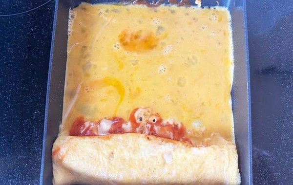 玉子焼きに入れたのは、冷蔵庫に余っていた…？　「家族の手が止まらない」
