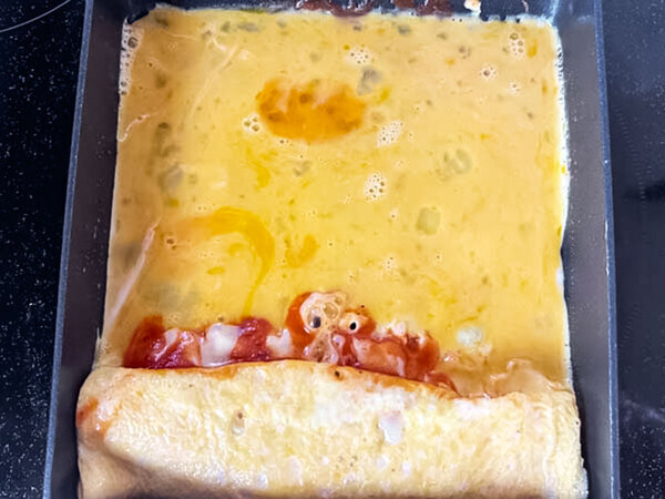 玉子焼きに入れたのは、冷蔵庫に余っていた…？　「家族の手が止まらない」