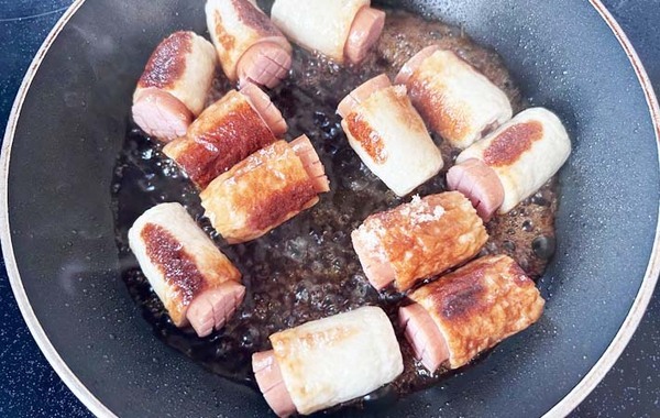 半分に切ったウインナーを…？　お弁当がかわいくなるレシピがこちら！