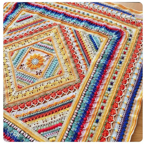 編み物を続けて７年が経つと…　つくったものに「すごすぎる」「これは夢が広がる」