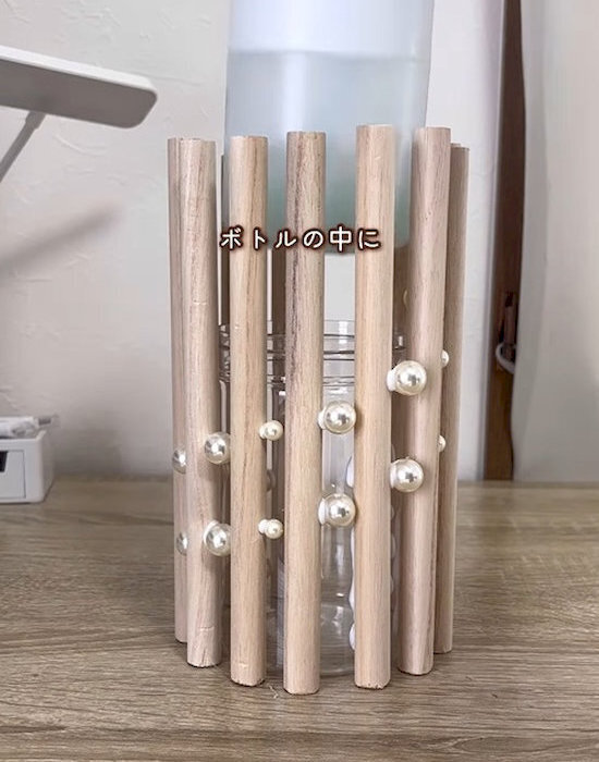 生活感が消えた！　セリアアイテムで作れる消臭芳香剤カバーに「真似したい」「おしゃれすぎる」