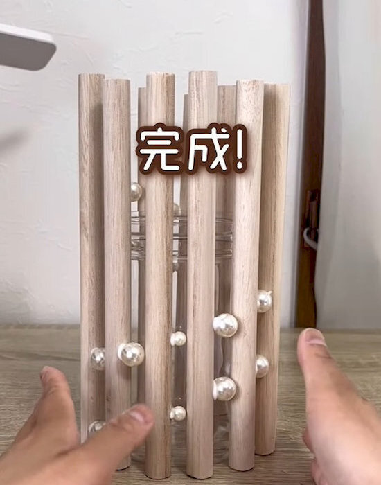 生活感が消えた！　セリアアイテムで作れる消臭芳香剤カバーに「真似したい」「おしゃれすぎる」