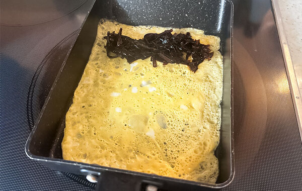 卵２個で巻いたのは…？　できた簡単おかずに、子供が「また作って～！」