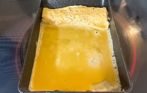 卵２個で巻いたのは…？　できた簡単おかずに、子供が「また作って～！」