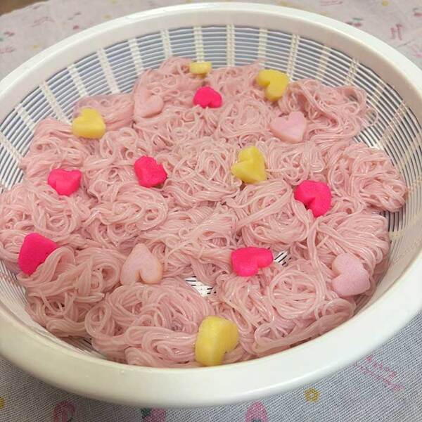 そうめんを用意した女性　弟に見せたくなったワケが…「笑った」「どこも同じなんだな」