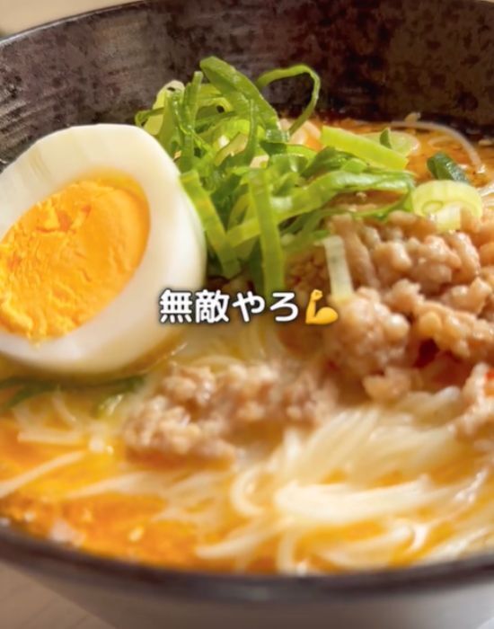 そうめんにひと工夫加えると？　豆乳担々で「夕食にも使える」