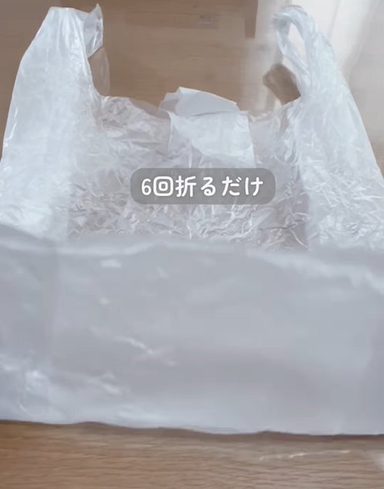 レジ袋がコンパクトにまとまる！　収納アイディアに「一生モノ」「続けられる」