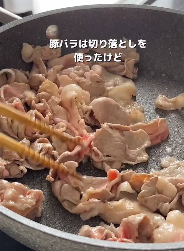 「これは誰でも箸が止まらないやつ」　キャベツを使った料理に絶賛の声