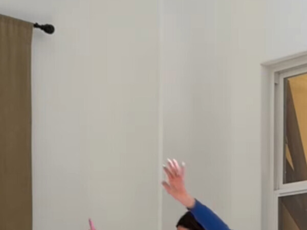 「なんてアイディアだ！」　妻にハグをしたい夫の『変身』に３９０万いいね