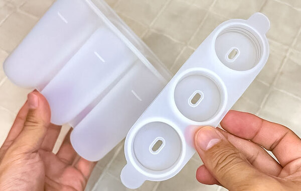 夏に水筒を使う人必見　無印で買った製氷器に「朝の準備が楽になる」