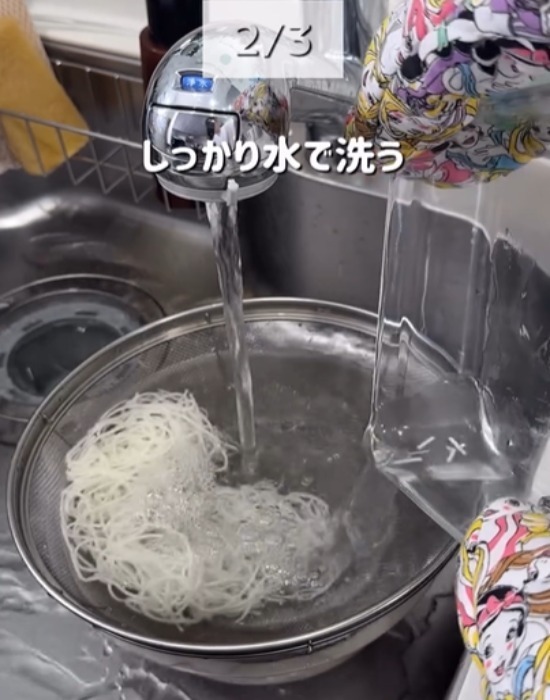 沸騰したら火を止めるだけ　そうめんがくっ付かない理由に「納得」「やってみたい」