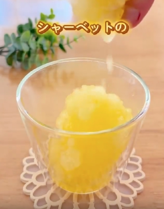 袋でもむだけ！　自分好みのシャーベットに「これは楽しい」「子供も喜ぶ」