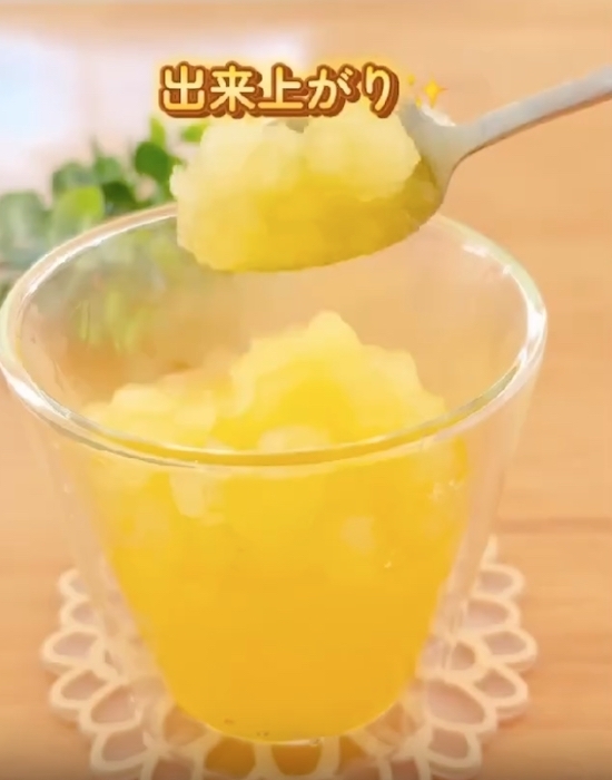 袋でもむだけ！　自分好みのシャーベットに「これは楽しい」「子供も喜ぶ」