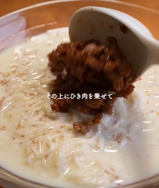 そうめんで作る『豆乳担々麺』　絶品アレンジレシピに「家族が大喜び」
