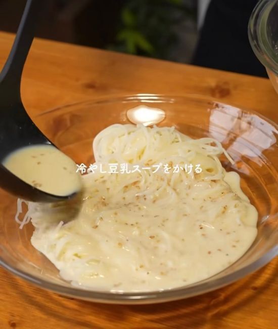 そうめんで作る『豆乳担々麺』　絶品アレンジレシピに「家族が大喜び」