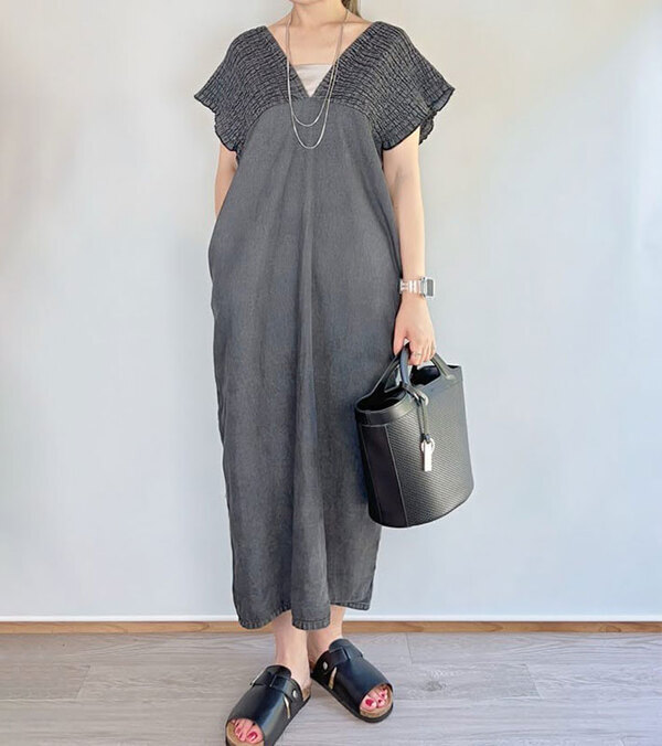 夏の正解ワンピはこれ！　しまむらで見つけた、高見えがすごい『名品』がこちら