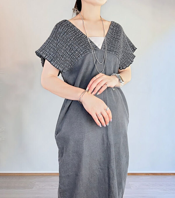 夏の正解ワンピはこれ！　しまむらで見つけた、高見えがすごい『名品』がこちら