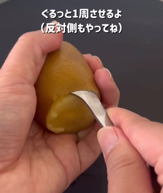キウイを丸ごと冷凍したら何が起きる？　結果に「やってみます」「気になる」