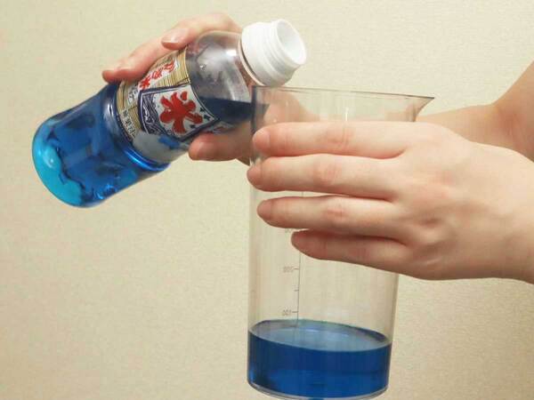 かき氷シロップと水を混ぜたら…　作ったものに「その手があったか」「天才だ」