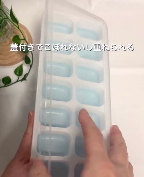 グレープフルーツジュースを凍らせると…　完成したモノに「早速作る」「すごい！」