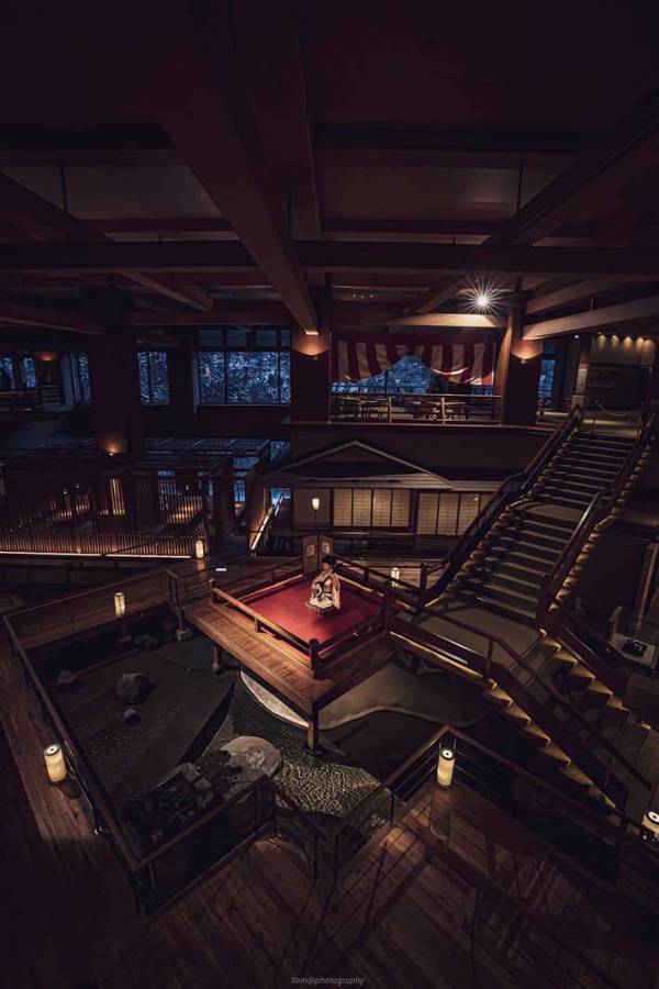 『鬼滅の刃』の舞台にそっくり！　話題の旅館が「すごい」「行きたいわ」