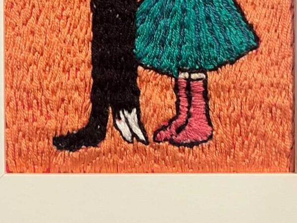 娘のイラストを見て、母が…　完成したものに「芸術一家すぎる」「一生もの」