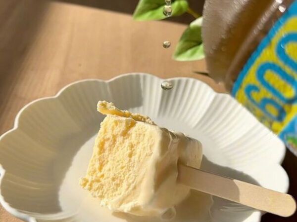 バニラアイスに麦茶を注ぐと…　驚きのアレンジ法に「もう普通に戻れない」