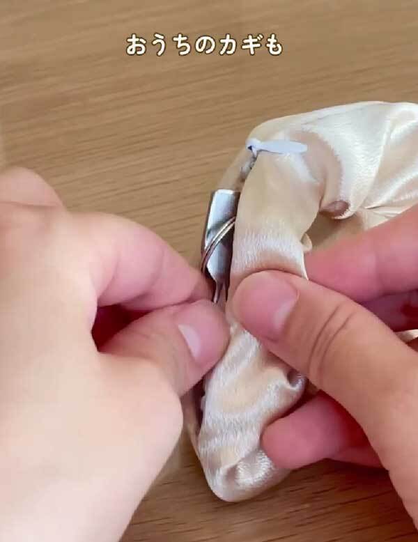 セリアで買った『シュシュ』　意外な機能に「これは革命！」