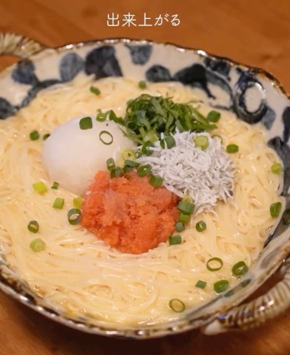 いつものそうめんが大変身！　リピート確定の『悶絶めんたいシラスおろしそうめん』