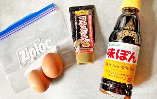 こんな組み合わせアリ！？　ゆで卵に入れたのは味ぽんと…