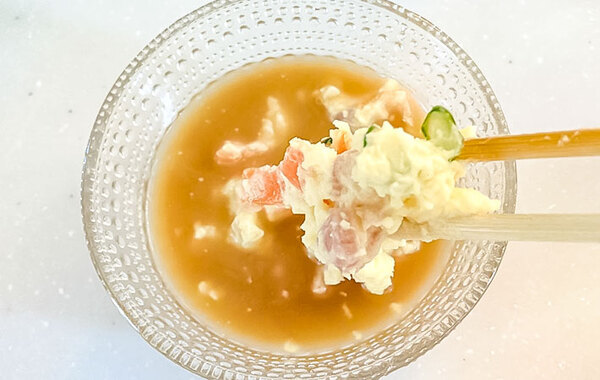 「騙されたと思ってやってみて！」　まさかの相性抜群？　ポテサラの意外な活用法