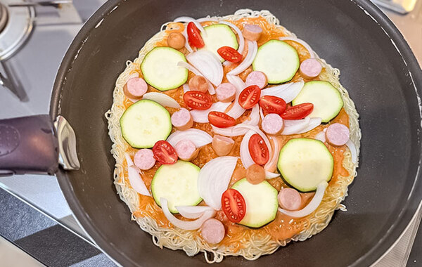 食べた子供が大喜び！　余ったそうめんで作ったのが…「食欲がそそられる」