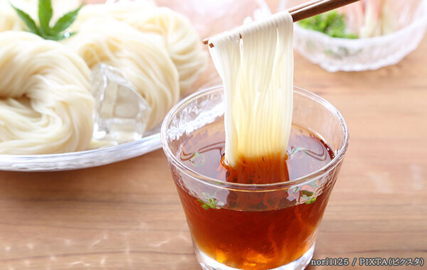 そうめんをゆでた後、水を切る？冷水に浸して食べる？　そうめん組合の『おすすめ』は…